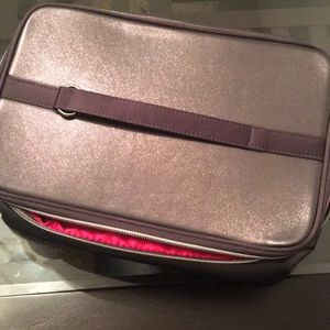 Lancome Dark Color Double Compartment Train Case
